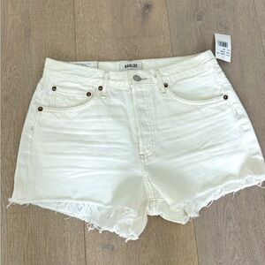 NWT, AGOLDE Parker Vintage Cut Off Denim Short